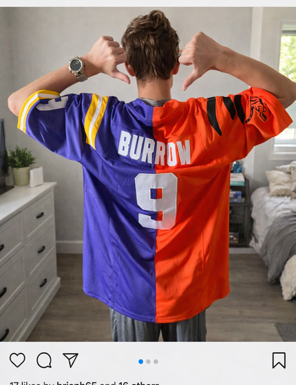 <strong>AULTMAN </strong>- This split jersey goes hard 🔥 Quality is on point and the customization came out clean. Getting compliments already.