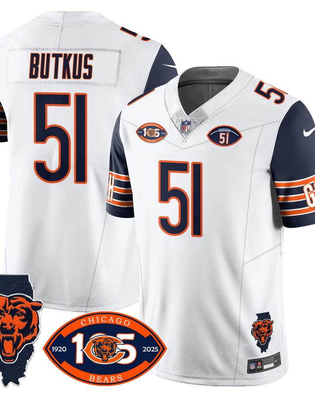Men's Bears 1920-2025 - The Bears Jersey - All Stitched