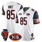 Cole Kmet - 85 / Navy Sleeve / S