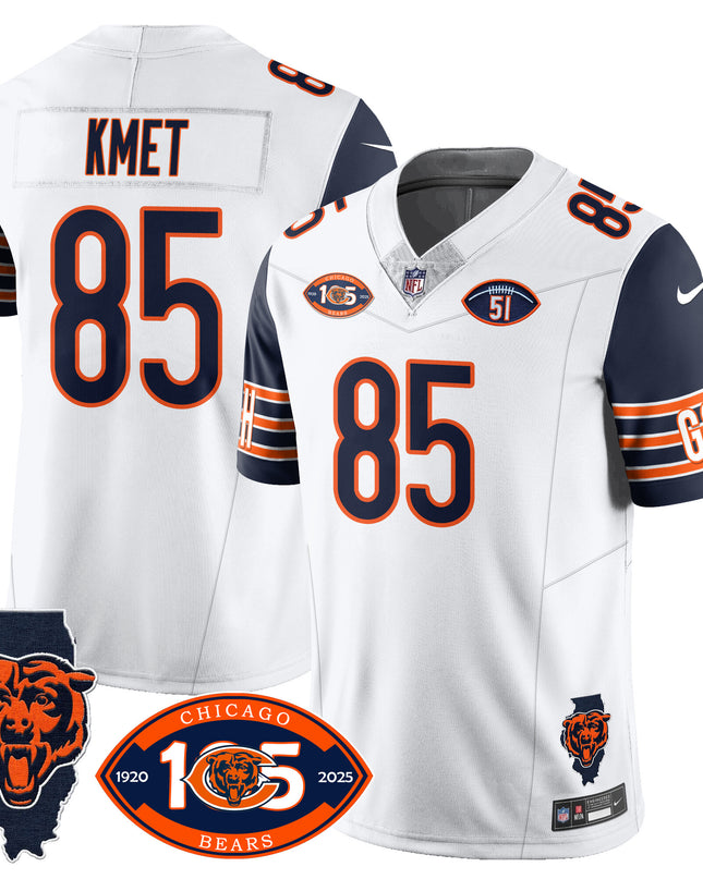 Men's Bears 1920-2025 - The Bears Jersey - All Stitched