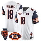 Caleb Williams - 18 / Navy Sleeve / S