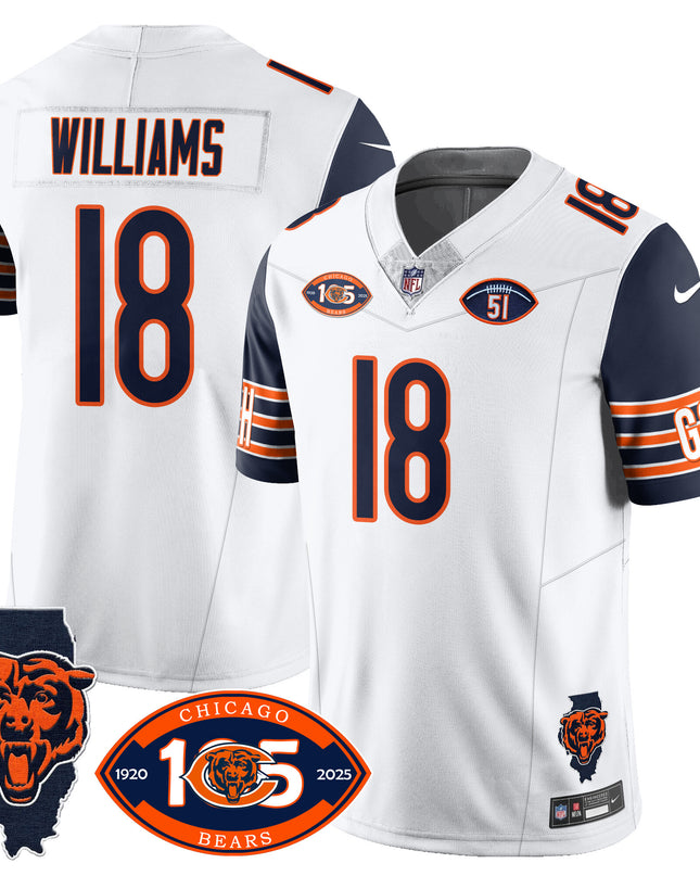 Men's Bears 1920-2025 - The Bears Jersey - All Stitched