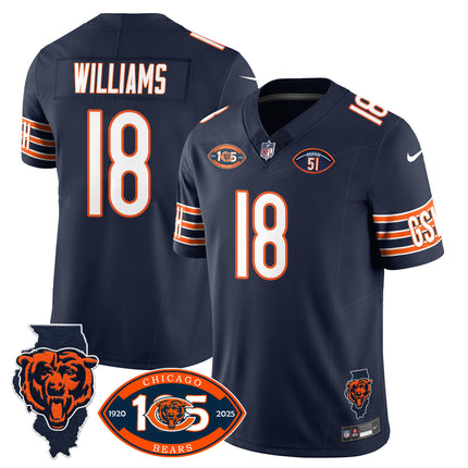 Men's Bears 1920-2025 - The Bears Jersey - All Stitched