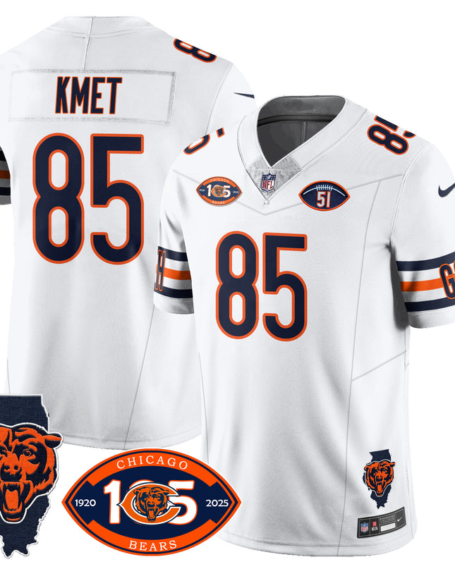 Men's Bears 1920-2025 - The Bears Jersey - All Stitched