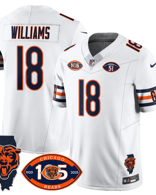 Men's Bears 1920-2025 - The Bears Jersey - All Stitched