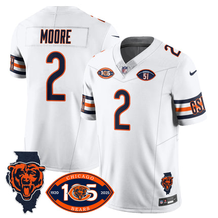 Men's Bears 1920-2025 - The Bears Jersey - All Stitched