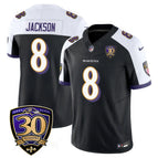 Lamar Jackson - 8 / Black Alternate / S