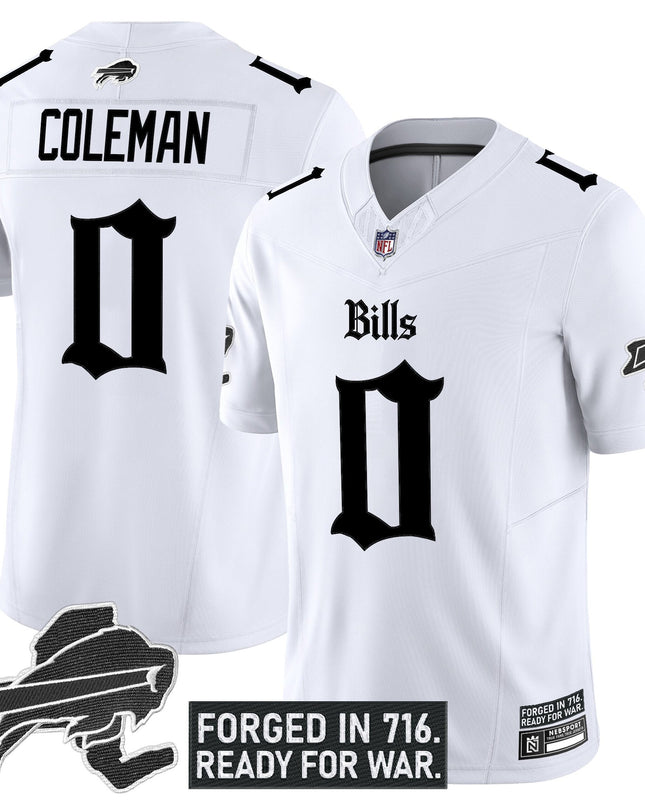 Men's Buffalo Bills 'Gothic Cold Front Edition' Vapor Limited Jersey - All Stitched