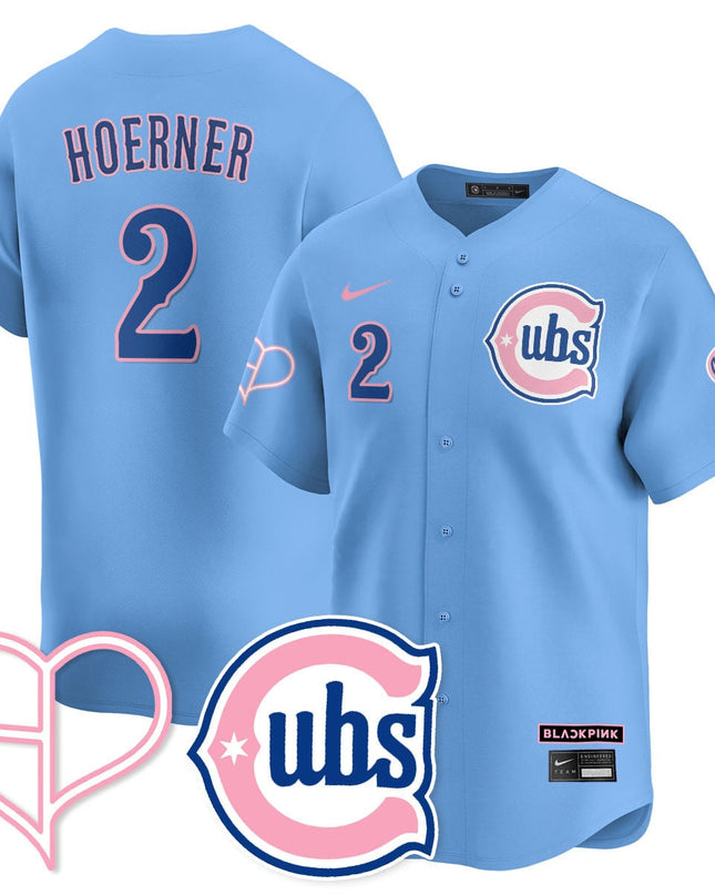 Chicago Cubs BLΛƆKPIИK 2025 Limited Custom Jersey - All Stitched
