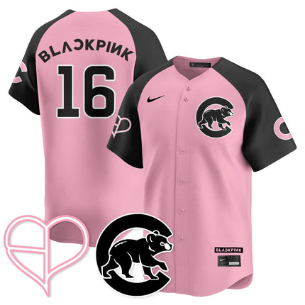 Chicago Cubs BLΛƆKPIИK 2025 Limited Custom Jersey - All Stitched