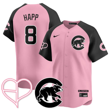 Chicago Cubs BLΛƆKPIИK 2025 Limited Custom Jersey - All Stitched