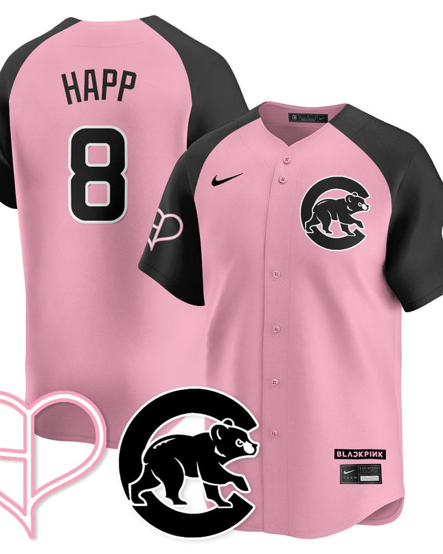 Chicago Cubs BLΛƆKPIИK 2025 Limited Custom Jersey - All Stitched