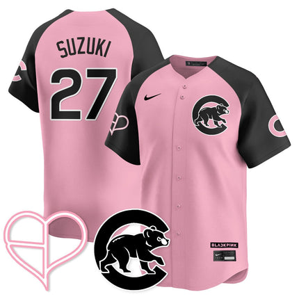 Chicago Cubs BLΛƆKPIИK 2025 Limited Custom Jersey - All Stitched