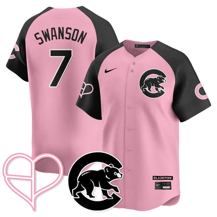 Chicago Cubs BLΛƆKPIИK 2025 Limited Custom Jersey - All Stitched
