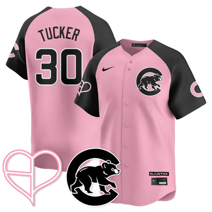Chicago Cubs BLΛƆKPIИK 2025 Limited Custom Jersey - All Stitched