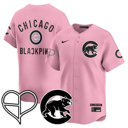 Chicago Cubs BLΛƆKPIИK 2025 Limited Custom Jersey - All Stitched