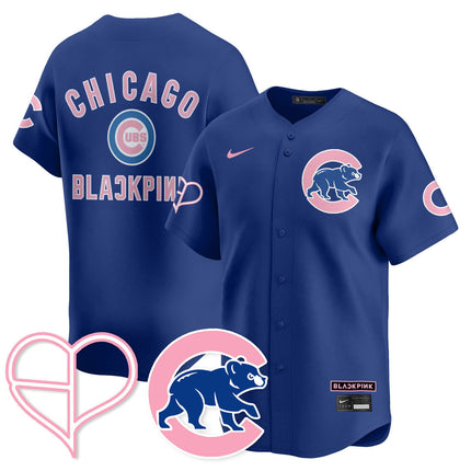 Chicago Cubs BLΛƆKPIИK 2025 Limited Custom Jersey - All Stitched