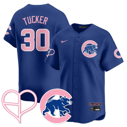 Chicago Cubs BLΛƆKPIИK 2025 Limited Custom Jersey - All Stitched