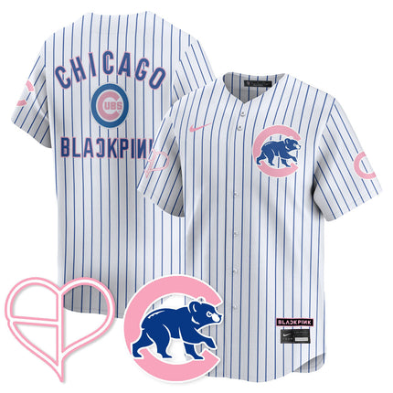 Chicago Cubs BLΛƆKPIИK 2025 Limited Custom Jersey - All Stitched
