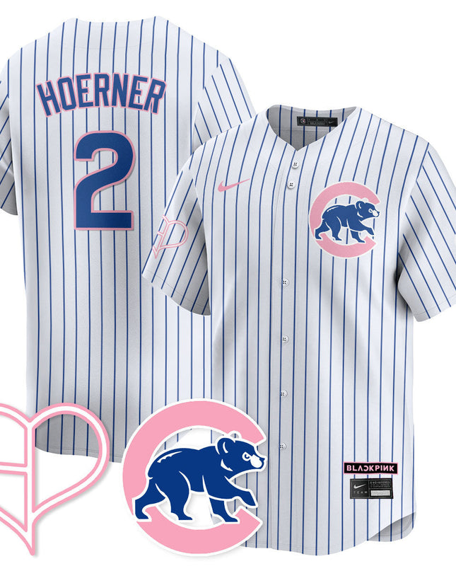 Chicago Cubs BLΛƆKPIИK 2025 Limited Custom Jersey - All Stitched
