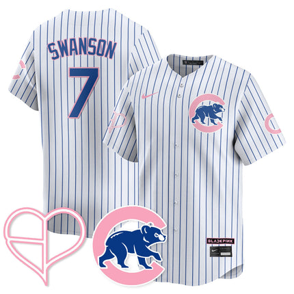 Chicago Cubs BLΛƆKPIИK 2025 Limited Custom Jersey - All Stitched