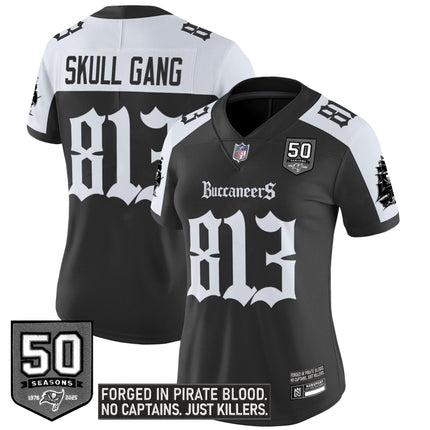 Women's Tampa Bay Buccaneers 'Gothic Pirate Shadows Edition' Vapor Limited Jersey - All Stitched