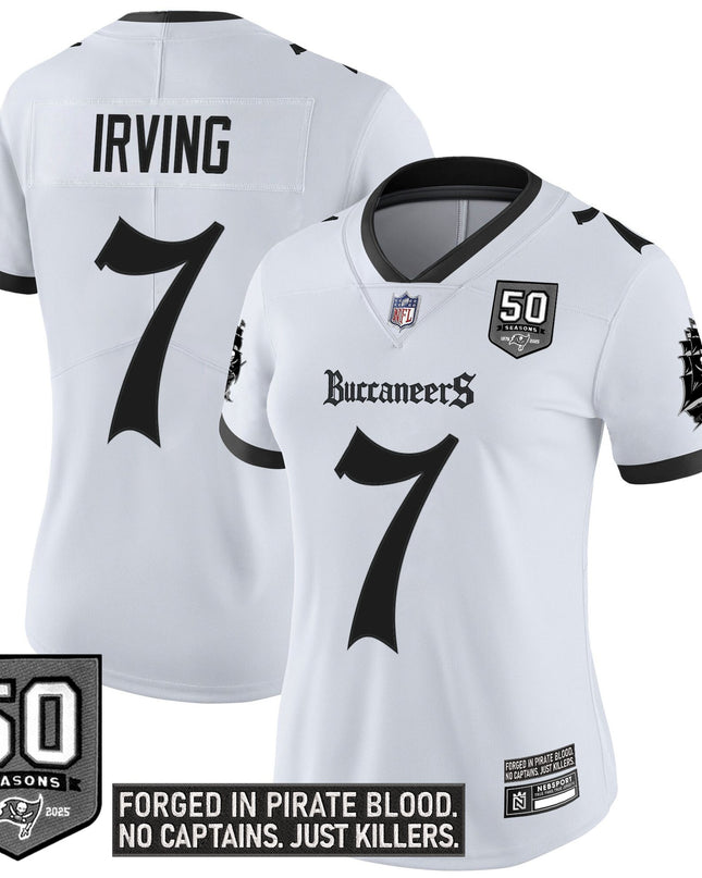 Women's Tampa Bay Buccaneers 'Gothic Pirate Shadows Edition' Vapor Limited Jersey - All Stitched