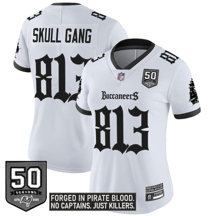 Women's Tampa Bay Buccaneers 'Gothic Pirate Shadows Edition' Vapor Limited Jersey - All Stitched