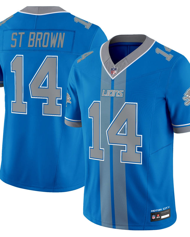 Men's Detroit Lions 'Motor City Racing Edition' Vapor Limited Jersey - All Stitched