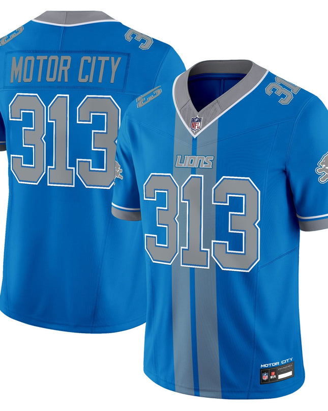 Men's Detroit Lions 'Motor City Racing Edition' Vapor Limited Jersey - All Stitched