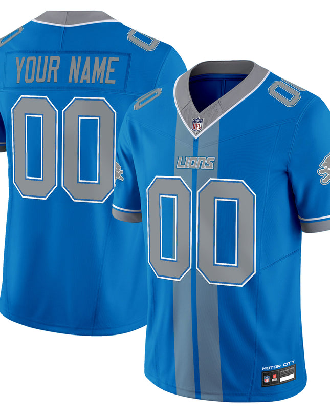 Detroit Lions 'Motor City Racing Edition' Vapor Limited Custom Jersey - All Stitched