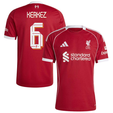 Liverpool FC 2025/26 Home Kit Jersey