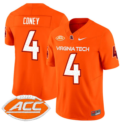 Jeremiah Coney Virginia Tech Hokies Limited Jersey - All Stitched