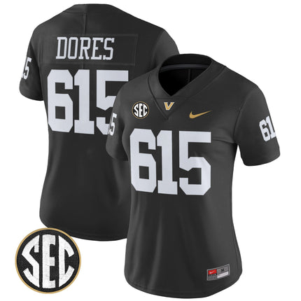 Women's Vanderbilt Commodores 2025 Vapor Limited Jersey - All Stitched