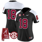 Black Alternate / #18 Crimson / S