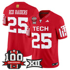 Red / #25 Red Raiders / S