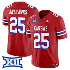 Red / #25 Jayhawks / S