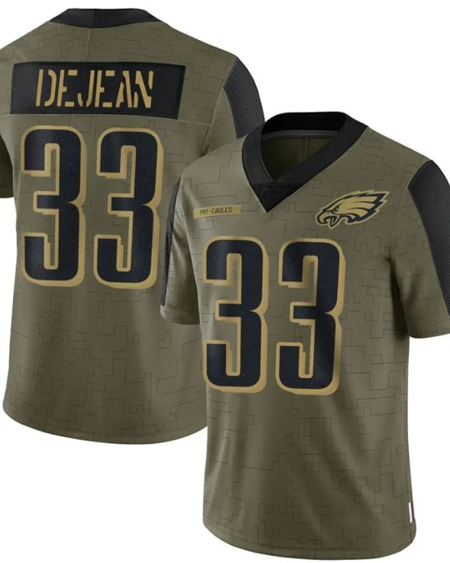Philadelphia Eagles Salute To Service Limited Jersey - All Stitched