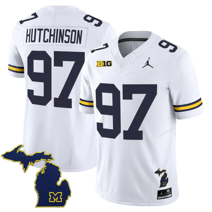 Men's Michigan Wolverines 2025 Vapor Limited Jersey V2 - All Stitched