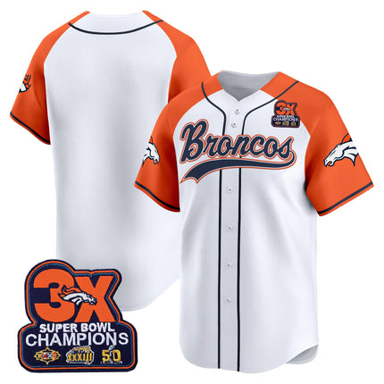 Men's Denver Broncos 2025 Vapor Baseball Jersey - All Stitched