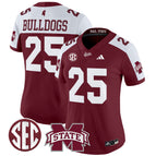Maroon Alternate / #25 Bulldogs / S