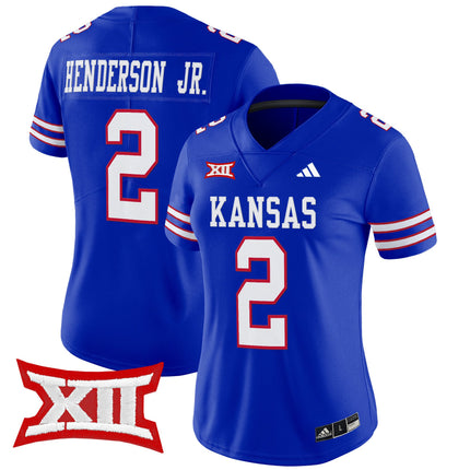 Women's Kansas Jayhawks 2025 Vapor Limited Jersey - All Stitched
