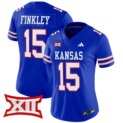Women's Kansas Jayhawks 2025 Vapor Limited Jersey - All Stitched