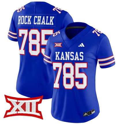 Women's Kansas Jayhawks 2025 Vapor Limited Jersey - All Stitched