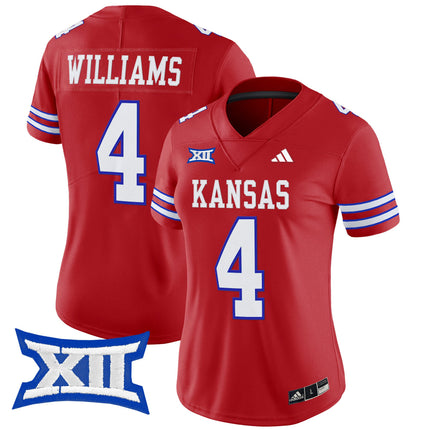 Women's Kansas Jayhawks 2025 Vapor Limited Jersey - All Stitched