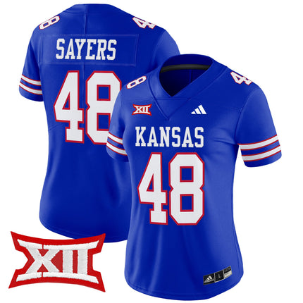 Women's Kansas Jayhawks 2025 Vapor Limited Jersey - All Stitched