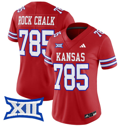 Women's Kansas Jayhawks 2025 Vapor Limited Jersey - All Stitched