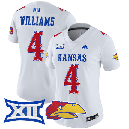 Women's Kansas Jayhawks 2025 Vapor Limited Jersey - All Stitched