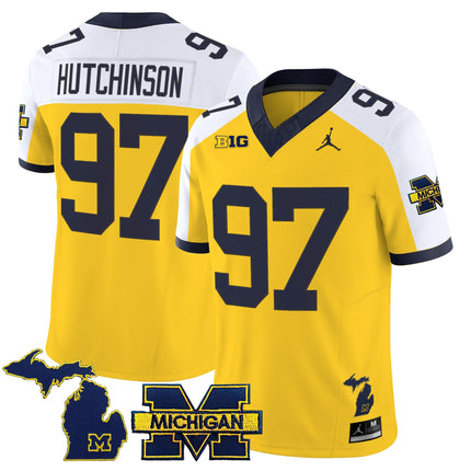 Men's Michigan Wolverines 2025 Vapor Limited Jersey V2 - All Stitched