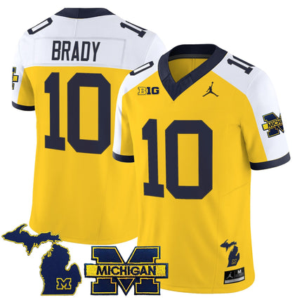 Men's Michigan Wolverines 2025 Vapor Limited Jersey V2 - All Stitched